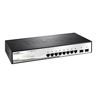 D-Link D-Link Smart+ DGS-1210-10 - switch - 8 portar - Administrerad - rackmonterbar