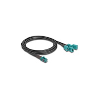 DeLOCK Delock antennkabel - 1 m - RAL 5021, vattenblå