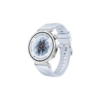 Huawei Huawei Watch GT 5 - rostfritt stål - smart klocka med rem - blå