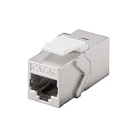 Goobay Wentronic Goobay CAT 6a KeyStone 2x RJ45 modulär koppling, S...