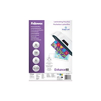 FELLOWES Laminat FELLOWES A4 80mic klar 500/fp