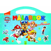 Stevali Min målarbok Paw Patrol med klistermärken (häftad)