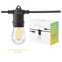 Hombli Hombli HBEW-0105, 10 lamp(or), Varmvitt, 2700 K, Utomhus, Sv...