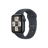 Apple Apple Watch SE (GPS) 2a generation - midnattsaluminium - smart klocka med sportband - midnatt - 32 GB