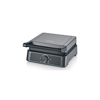 Severin Severin WA 2125, 2 våffla/våfflor, Rektangulär, Antracit, Sv...