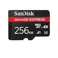 SANDISK MicroSD Card Express 256GB 880MB/s U3 C10