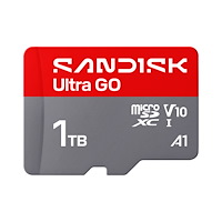 SANDISK MicroSD Ultra GO 1TB 190MB/s C10 UHS U1 A1