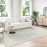 vidaXL Områdesmattor Rektangulär PALMERAS Grön 340 x 240 cm Polyester