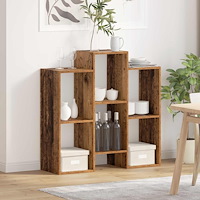 vidaXL Sideboard Gammalt trä 90 x 30 x 90 cm