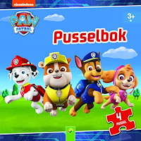 Stevali Pusselbok Paw patrol - 4 pussel (bok, danskt band)