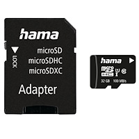 Hama Memory Card Micro SDHC 32GB Class 10 UI V10 100MB/s