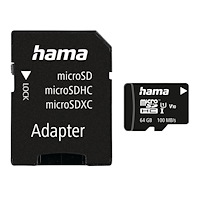 Hama Memory Card Micro SDHC 64GB Class 10 UI V10 100MB/s