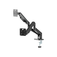 Gembird Gembird monteringssats - justerbara gasfjäderarmar - för 2 LCD/plasmapaneler - svart