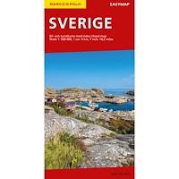 Kartförlaget Sverige EasyMap MarcoPolo 1:900 000