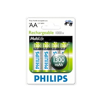 Philips Philips Multilife R6B4A130 batteri - 4 x AA-typ - NiMH