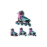 NILS eXtreme Nils Extreme NH18192A 4in1 svart och lila storlek S(29-33) r...