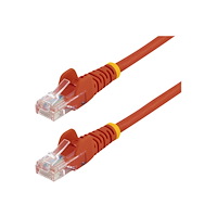 StarTech.com StarTech.com 5m Red Cat5e / Cat 5 Snagless Ethernet Patch Cable 5 m - nätverkskabel - 5 m - röd