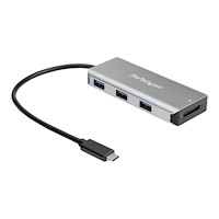 StarTech.com StarTech.com USB C-hubb med 3 portar på 10 Gbps och SD-kortläsare - 3x USB-A och 1x SD-kortplats - Portabel USB 3.1/3.2...