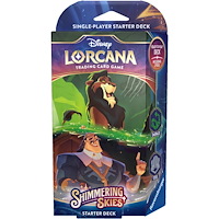 Disney Lorcana Disney Lorcana Scar &amp Kronk startinė kaladė, 60 kortų, an...