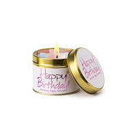 LILY FLAME CANDLES Happy Birthday - Scented Tin Candle