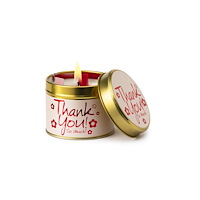 LILY FLAME CANDLES Thank You - Scented Tin Candle