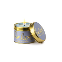 LILY FLAME CANDLES Relax  - Scented Tin Candle