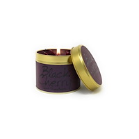 LILY FLAME CANDLES Black Cherry - Scented Tin Candle