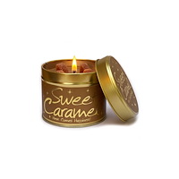 LILY FLAME CANDLES Sweet Caramel - Scented Tin Candle