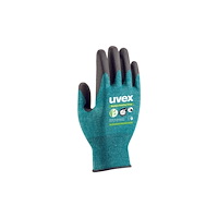 Uvex Uvex 60090, Industrihandskar, Svart, Grön, Vuxen, Unisex, Sk...