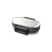 Emerio Emerio WM-123356, 10 våffla/våfflor, Hjärta (form), Svart, 1...