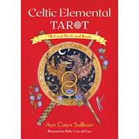 Ayn Cates Sullivan Celtic Elemental Tarot: 78-Card Deck and Book