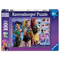 Ravensburger K-Pop Demon HuntersHappy fans, happy Honmoon! Pussel 100p