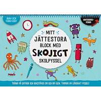 Tukan Förlag Mitt jättestora block med skojigt skolpyssel (bok, spiral)