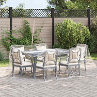 vidaXL Tarpaulin med öglor Transparent 3 x 3 m polyeten