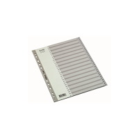 BANTEX Bantex 100204675, Numeriska registerflikar, Polypropylen (PP...