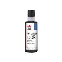 Marabu Marabu Window Color, Svart, Glasfärg, Vätska, 80 ml, 1 styck
