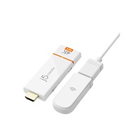 J5CREATE j5create ScreenCast 4K JVAW76MAX - trådlös ljud-/videoförlängare - HDMI