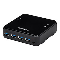 StarTech.com StarTech.com 4x4 USB 3.0 delnings-switch för kringutrustning - hubb - 4 portar