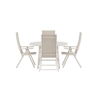 Venture Home Giardini Matbord med Levanzo Stolarna