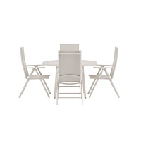 Venture Home Giardini Matbord med Break Stolarna