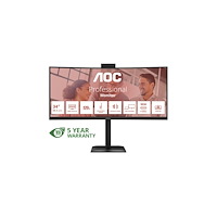 AOC AOC CU34E4CW - LED-skärm - böjd - 34" - HDR