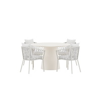 Venture Home Lanzo Matbord med Linos Stolarna