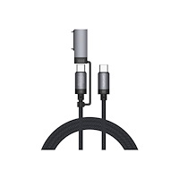 4smarts 4smarts - USB typ C-kabel - 24 pin USB-C till 24 pin USB-C - 2 m