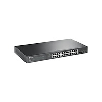 TP-LINK TP-Link JetStream TL-SG2428P - switch - 24 portar - smart - rackmonterbar