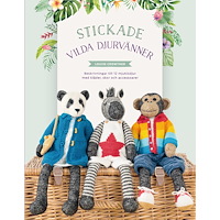 Louise Crowther Stickade vilda djurvänner (inbunden)