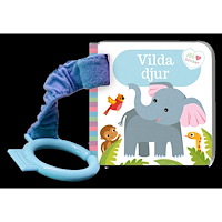 Tukan Förlag Vilda djur (att hänga på barnvagnen) (bok, board book)