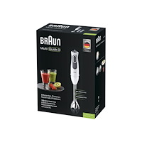 Braun Braun Multiquick 3 Vario MQ 3100 WH Smoothie+ - handmixer - vit / grå