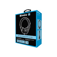 Sandberg Sandberg MiniJack Headset with Line-Mic - hörlurar med mikrofon - 3,5 mm kontakt