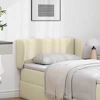 vidaXL Sänggavel Öra Kräm 40 x 23 x 6 cm PVC