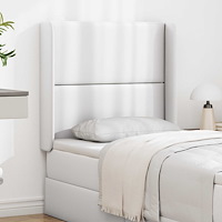 vidaXL Sänggavel Öra Vit 80 x 16 x 4 cm PVC
